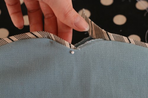 Tutorial: Ginger Waistband with Flat Piping | Colette Blog