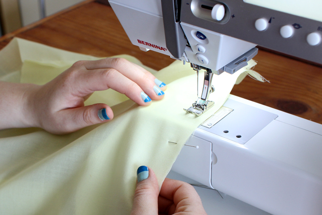 start sewing
