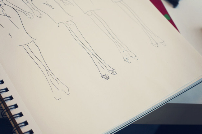 sketches-feet