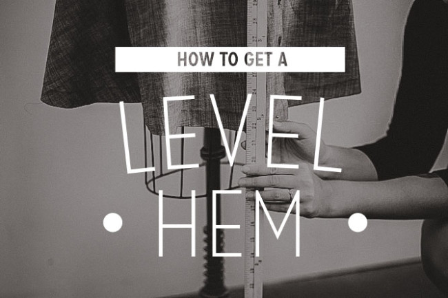 how-to-level-hem